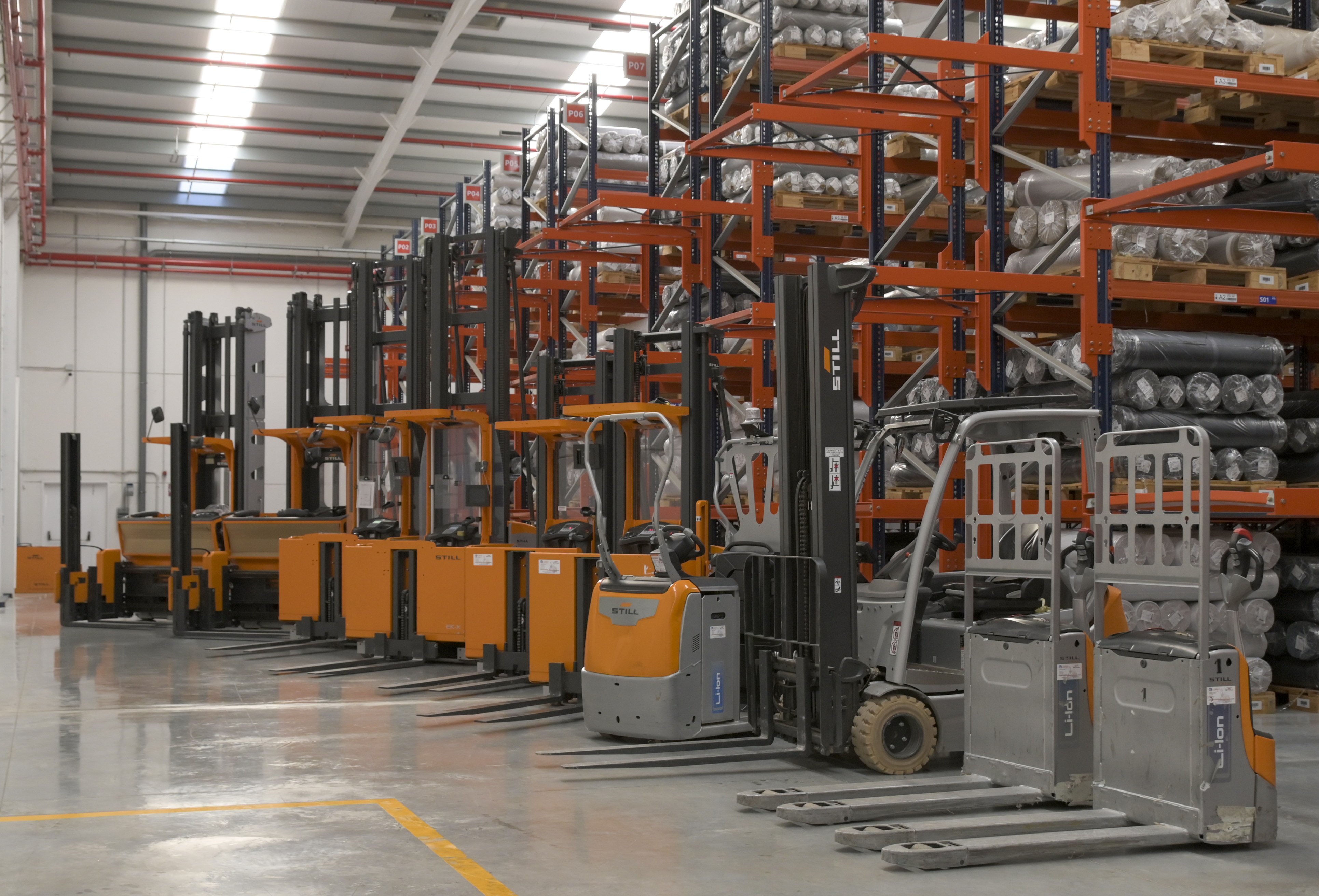 THE STILO TEXTIL GROUP EXPANDS ITS FLEET OF WAREHOUSE VEHICLES